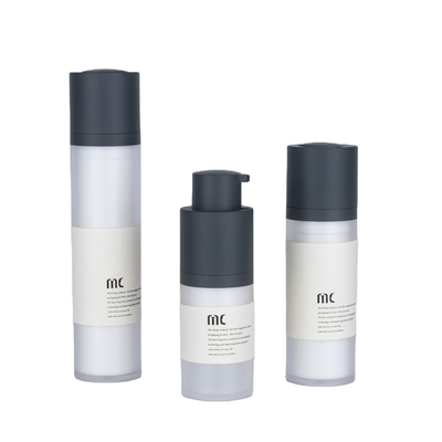 Aanpasbare kleur en afdruk Acryl lotion pomp fles voor huidverzorging 15ml 30ml 50ml