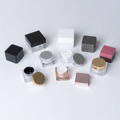 Gezichtsreiniger 5g 15g acrylcontainer luxe potten voor cosmetica oogcrème pot