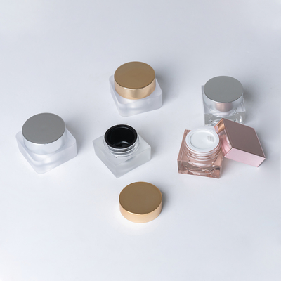 Gezichtsreiniger 5g 15g acrylcontainer luxe potten voor cosmetica oogcrème pot