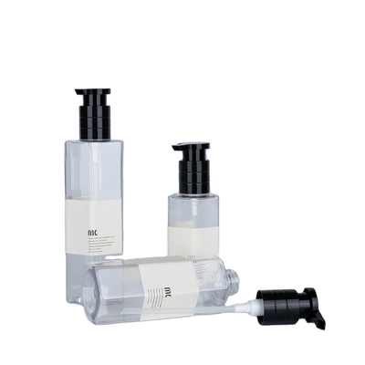Kettingmateriaal PET Plastic 200 ml 250 ml 300 ml Shampoo Flasje voor huidverzorging Verpakking