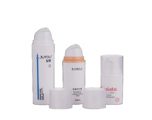 15 ml 30 ml 50 ml PP/PCR luchtloze lotionpompfles voor schermdruk en gelijkmatige dosering