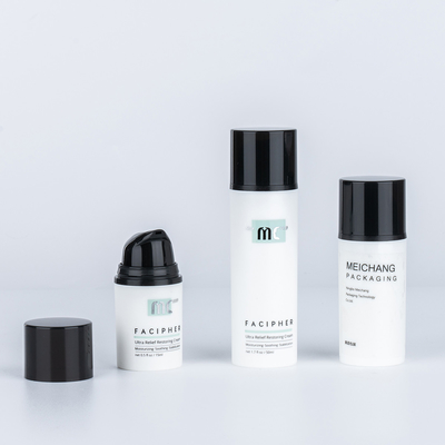 15 ml 30 ml 50 ml PP/PCR luchtloze lotionpompfles voor schermdruk en gelijkmatige dosering