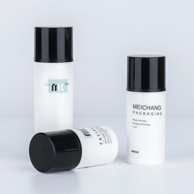 15 ml 30 ml 50 ml PP/PCR luchtloze lotionpompfles voor schermdruk en gelijkmatige dosering