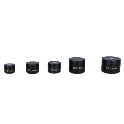 Industriële cosmetica PP plastic pot met schroefdop 5ml 10ml 15ml 30ml 50ml Kleur Rond