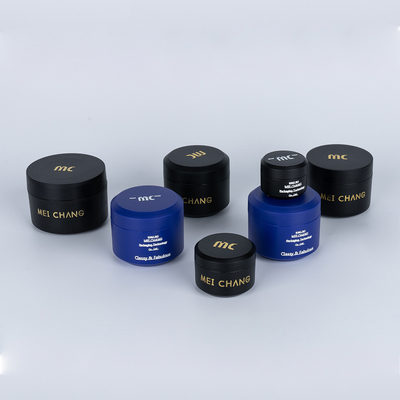 Industriële cosmetica PP plastic pot met schroefdop 5ml 10ml 15ml 30ml 50ml Kleur Rond