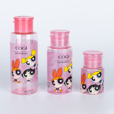 200 ml 500 ml Luxe PET huidverzorging Verpakking Nagelpoetser Pomp Dispenser Fles
