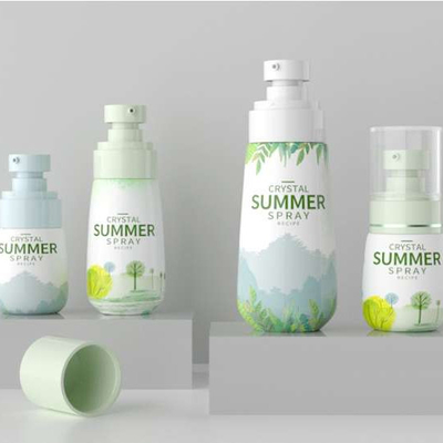 SPRAYER PUMP Verzegelingstype 30 ml 60 ml 80 ml 100 ml PET Cosmetische spuitfles voor zonnescherm Mist Parfum