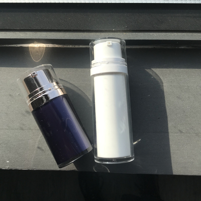 Huidverzorging Cosmetische verpakking 30 ml 50 ml Vervangbare luchtloze fles met schermdruk