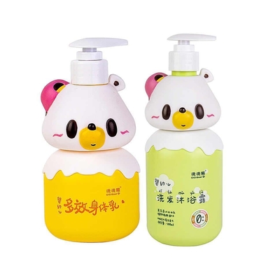 300 ml 500 ml HDPE MEI CHANG industriële spuitpompfles voor kinderlichaamlotion
