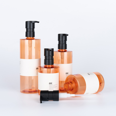 200 ml 250 ml 300 ml 400 ml PET PP shampoo fles met pompsprayer en schermdruk