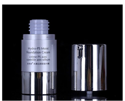 20 ml aangepaste lotion pomp luchtloze mist spray cosmetische flessen met CROWN cap