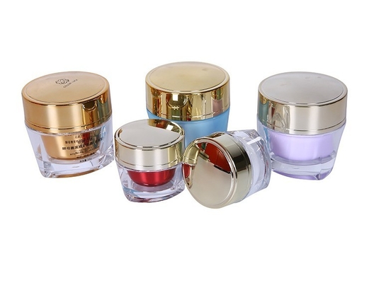 Acryl lichaam PP binnentank 15g lege huidverzorgingscrème voor het gezicht cosmetische container crème potten