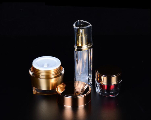 Acryl lichaam PP binnentank 15g lege huidverzorgingscrème voor het gezicht cosmetische container crème potten