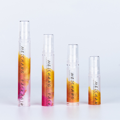 5 ml 10 ml huidverzorging Verpakking AS Plastic Ronde vorm luchtloze pompfles Gegarandeerd Goed