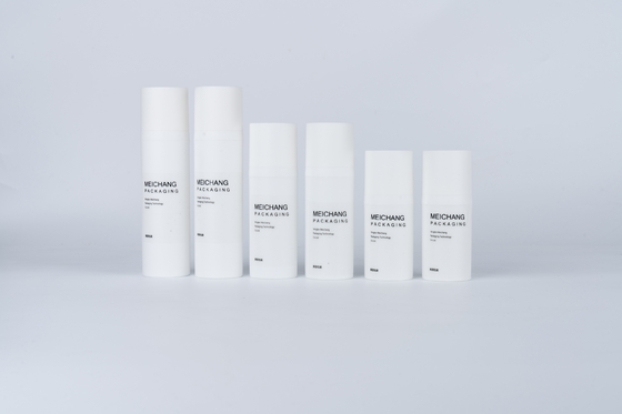 15 ml 30 ml 50 ml witte matte luchtloze lotionpomp Fles 0.25 ml ontladingspercentage Pp spuitpomp