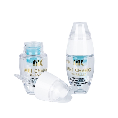 Ontladingspercentage 0,25 ml Gouache mengdruppelfles voor essentiële serum toner PETG