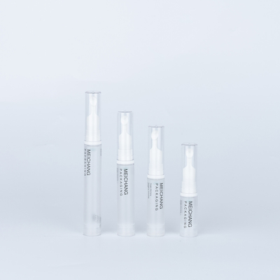 Oogserumcrème luchtloze pompfles met massagekop lotion pomp cosmetische verpakking 5 ml PP