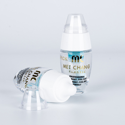 Ontladingspercentage 0,25 ml Gouache mengdruppelfles voor essentiële serum toner PETG