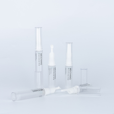 Oogserumcrème luchtloze pompfles met massagekop lotion pomp cosmetische verpakking 5 ml PP