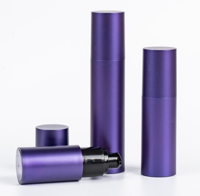 Acceptabel klant logo luchtloze pompfles voor kleur cosmetica 30ml 50ml 100ml