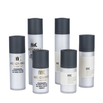 15 ml 30 ml 50 ml huidverzorging Twist Acrylische luchtloze pomp fles Design Luxe Aanpasbaar
