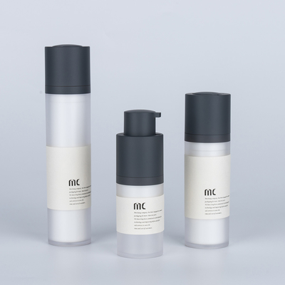 15 ml 30 ml 50 ml huidverzorging Twist Acrylische luchtloze pomp fles Design Luxe Aanpasbaar