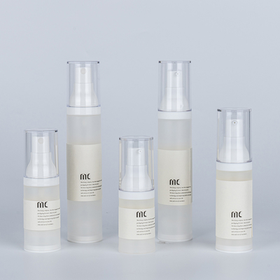 10 ml 15 ml 30 ml 40 ml 50 ml Plastic Airless Pump Flasje voor Gezicht Creme Oogcreme Lotion