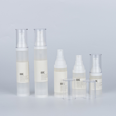 10 ml 15 ml 30 ml 40 ml 50 ml Plastic Airless Pump Flasje voor Gezicht Creme Oogcreme Lotion