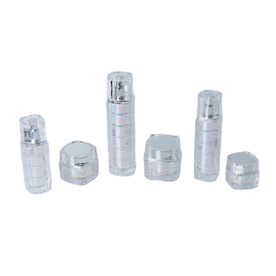 30g 50g 15g 50ml 30ml 100ml 120ml Acryl hoed huidverzorging Set Crème potten Plastic 10000pcs