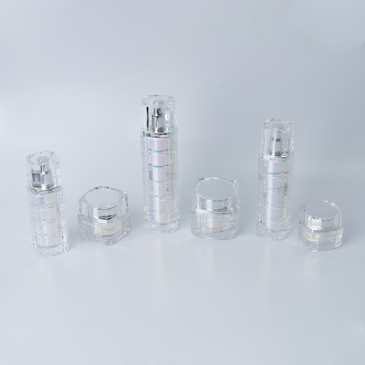 30g 50g 15g 50ml 30ml 100ml 120ml Acryl hoed huidverzorging Set Crème potten Plastic 10000pcs