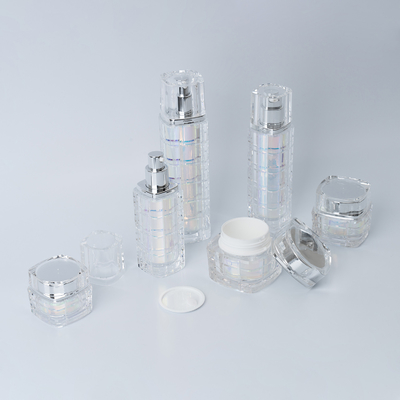30g 50g 15g 50ml 30ml 100ml 120ml Acryl hoed huidverzorging Set Crème potten Plastic 10000pcs