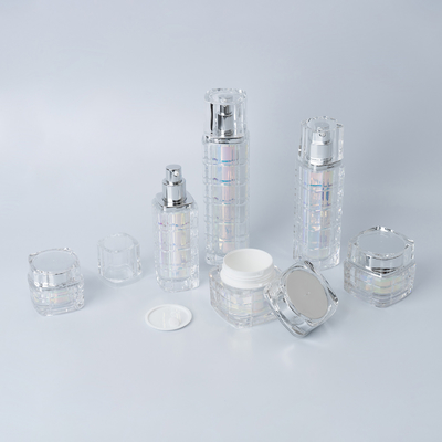 30g 50g 15g 50ml 30ml 100ml 120ml Acryl hoed huidverzorging Set Crème potten Plastic 10000pcs