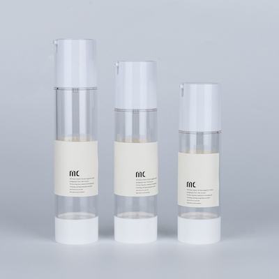 10ml 15ml 20ml 30ml 50ml 80ml 100ml 120ml Plastic AS Airless Pump Flasje voor huidverzorging