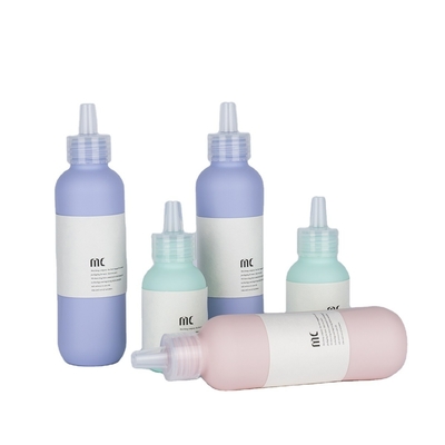 Schermdruk Ronde fles voor 60 ml 80 ml 100 ml 120 ml 150 ml HDPE Plastic Liquid Packaging