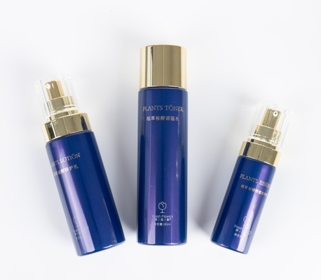 40 ml PET-kraagmateriaal Cosmetische fles met acrylkap en luxe cosmeticaverpakking