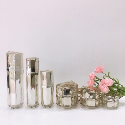 Acryl kraag luxe maat huidverzorging set met 15g 30g 50g 30ml 50ml 75ml capaciteit