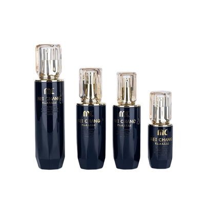 Acryl pomp spuitflessen voor luxe PET huidverzorging serie 40ml 100ml 120ml 150ml 170ml