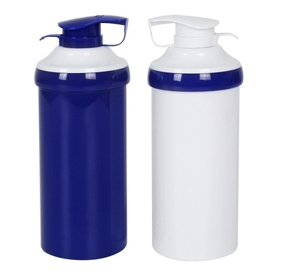500 ml Ronde vorm Plastic lotion pomp Flesje luchtloze fles Acceptabel klant logo