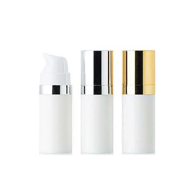 Persoonlijke verzorging 10 ml 5 ml mini-luchtloze cosmetische pompfles met schroefdop