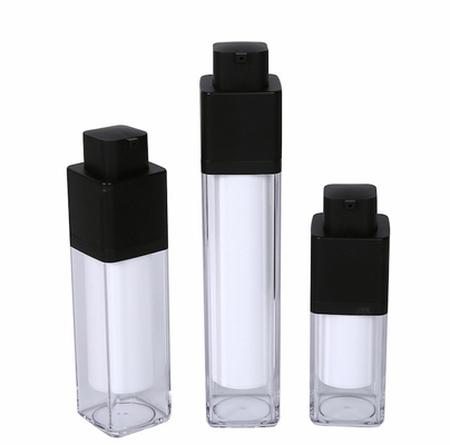 20 ml 30 ml 50 ml luchtloze acryllotionfles met luchtloze pomp en schermdruk