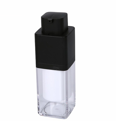 Design Luxe luchtloze Acryl lotion fles met 20 ml 30 ml 50 ml capaciteit en pomp