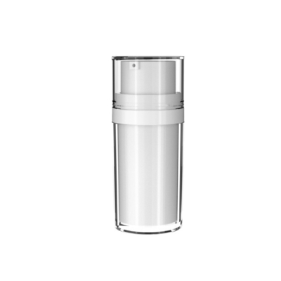 30 ml 50 ml capaciteit Dubbele inwendige fles Luxe Emulsie luchtloze fles met MS schroefkap
